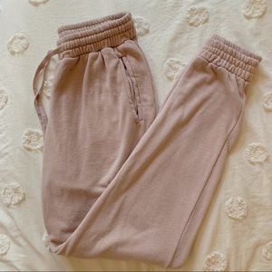 Brandy Melville Light Pink Sweatpants